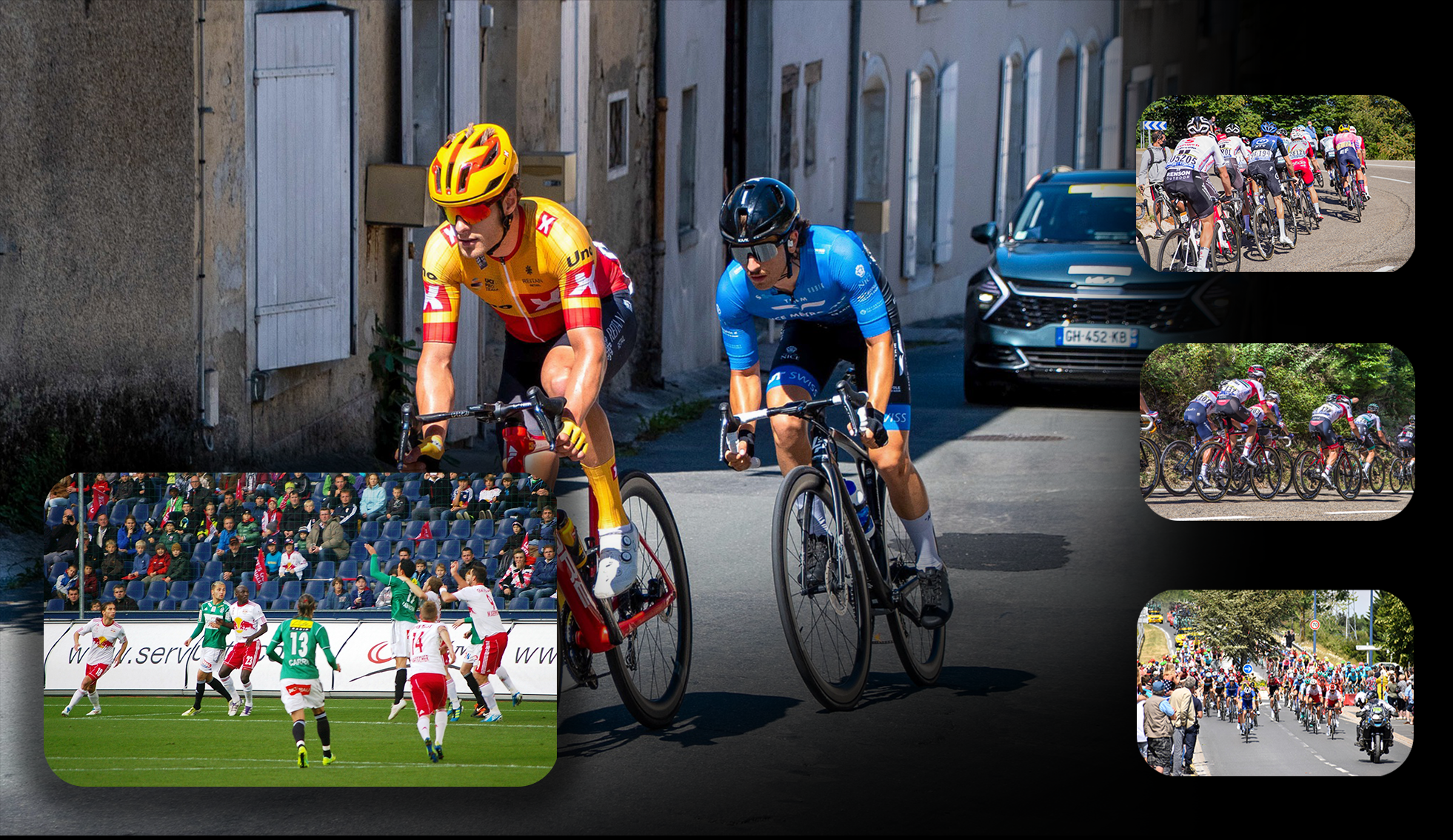 Pro Cycling and Mosaic Multiview