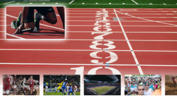 Track and sport thumbnails